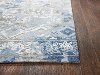 8 x 10 Large Ivory & Blue Rug - Zingaro-1
