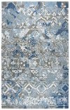 8 x 10 Large Ivory & Blue Rug - Zingaro-6
