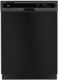 WDF330PAHB Whirlpool Dishwasher with 1 Hour Wash Cycle - 24 Inch Black