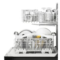 WDF330PAHW Whirlpool Dishwasher with Recessed Handle - White-2