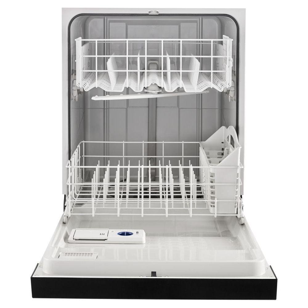 WDF330PAHW Whirlpool Dishwasher with Recessed Handle - White-3