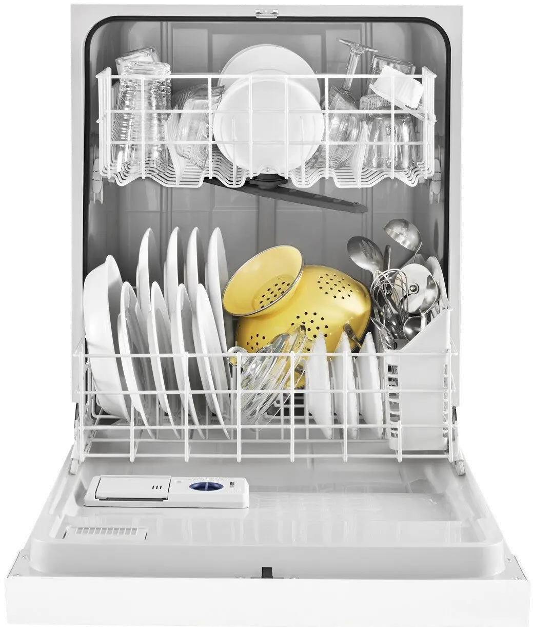 WDF330PAHW Whirlpool Front Control Dishwasher - White-4