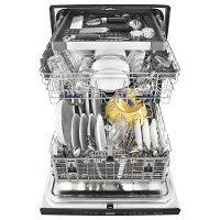WDT970SAHV Whirlpool Dishwasher with Third Level Rack - Black Stainless Steel-2