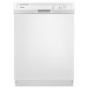 WDF120PAFW Whirlpool White Front Control Dishwasher in White with the 1-Hour Wash Cycle-2
