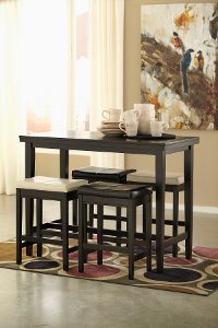 D250-13 Rectangle Dining Room Counter Table - Kimote
