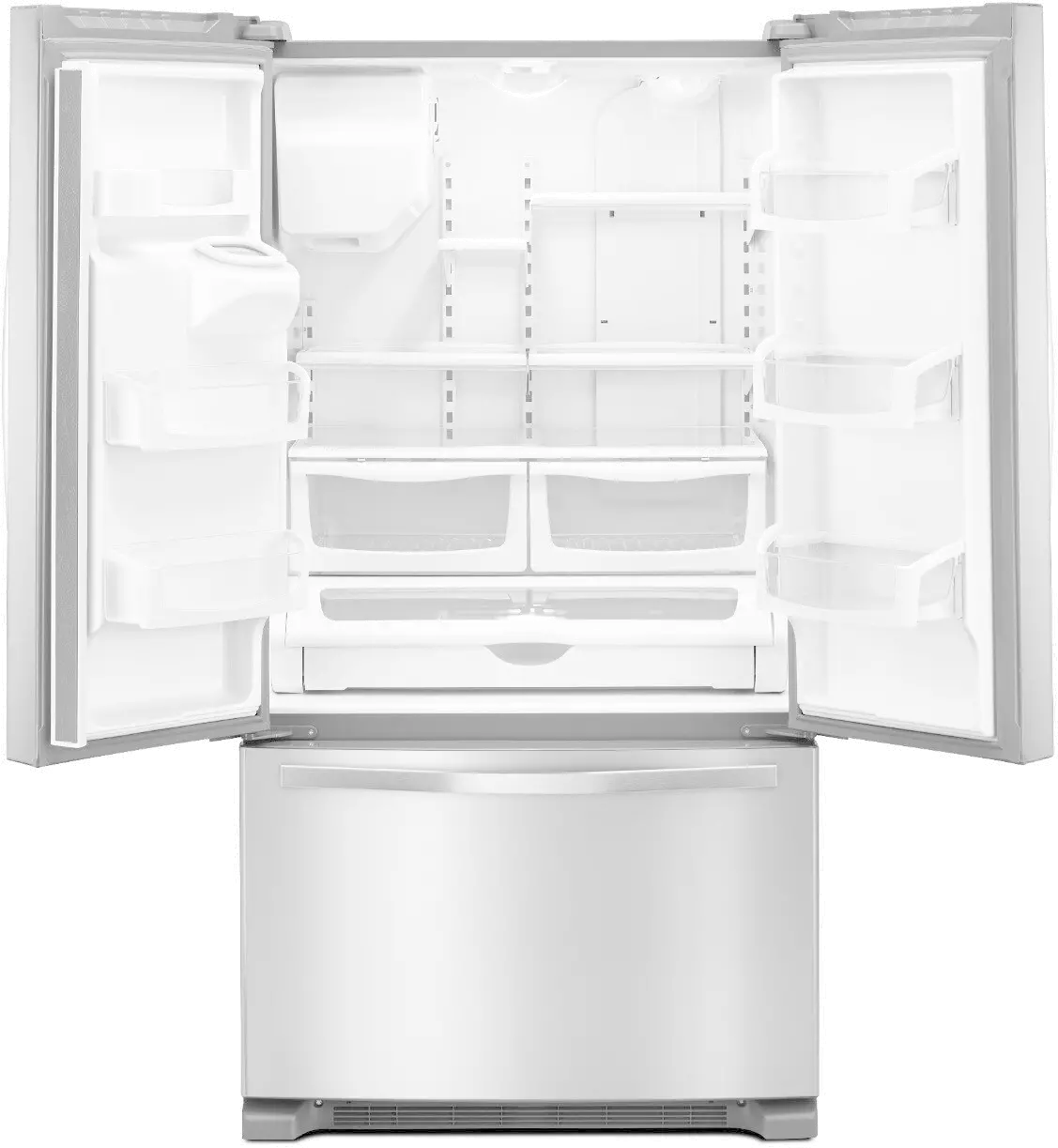 WRF555SDFZ Whirlpool 24.7 cu ft French Door Refrigerator - Stainless Steel-2