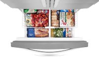 WRF555SDFZ Whirlpool 36 Inch Smudge Proof French Door Refrigerator - 24.7 cu. ft., Stainless Steel-4