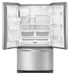 WRF555SDFZ Whirlpool Wide Smudge-proof French Door Refrigerator - 36 Inch Stainless Steel-2
