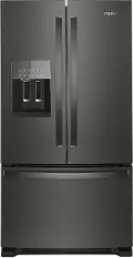 WRF555SDHV Whirlpool 24.7 cu ft French Door Refrigerator - Black Stainless Steel