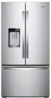 WRF954CIHM Whirlpool 36 Inch French Door Refrigerator Counter Depth - Stainless Steel