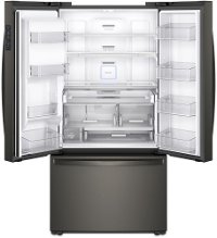 WRF954CIHV Whirlpool Counter Depth French Door Refrigerator - 36 Inch, 23.8 cu. ft. Black Stainless Steel-2