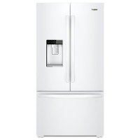 WRF954CIHW Whirlpool French Door Refrigerator - 36 Inch White-3