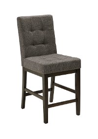 Upholstered Counter Height Stool (Set of 2) - Chanella