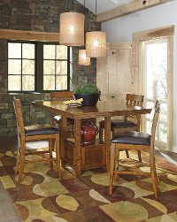 Brown Counter Height Dining Table - Ralene-2