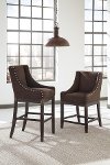 D608SDE Casual Upholstered Counter Stools (Set of 2) - Moriann-2