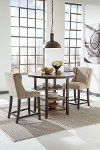 D608SDG Casual Upholstered Counter Stools (Set of 2) - Moriann