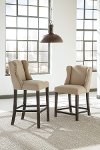 D608SDG Casual Upholstered Counter Stools (Set of 2) - Moriann-2