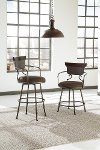 D608-624 Casual Upholstered Counter Stool - Moriann