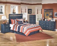 Youth Two-Drawer Night Stand - Leo-2