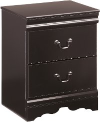 B128-92 Two Drawer Night Stand - Huey Vineyard