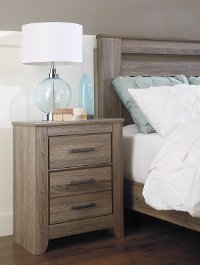 B248-92 Two Drawer Night Stand - Zelen