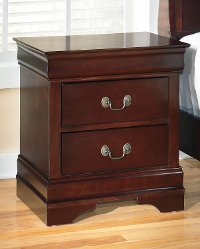 B376-92 Brown Traditional Nightstand - Alisdair