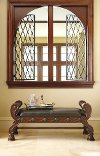 Large Upholstered Bedroom Bench - North Shore