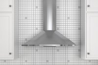 ZSA-M90DS Zephyr Savana Wall Mount Chimney Hood - 36 Inch Stainless Steel-3