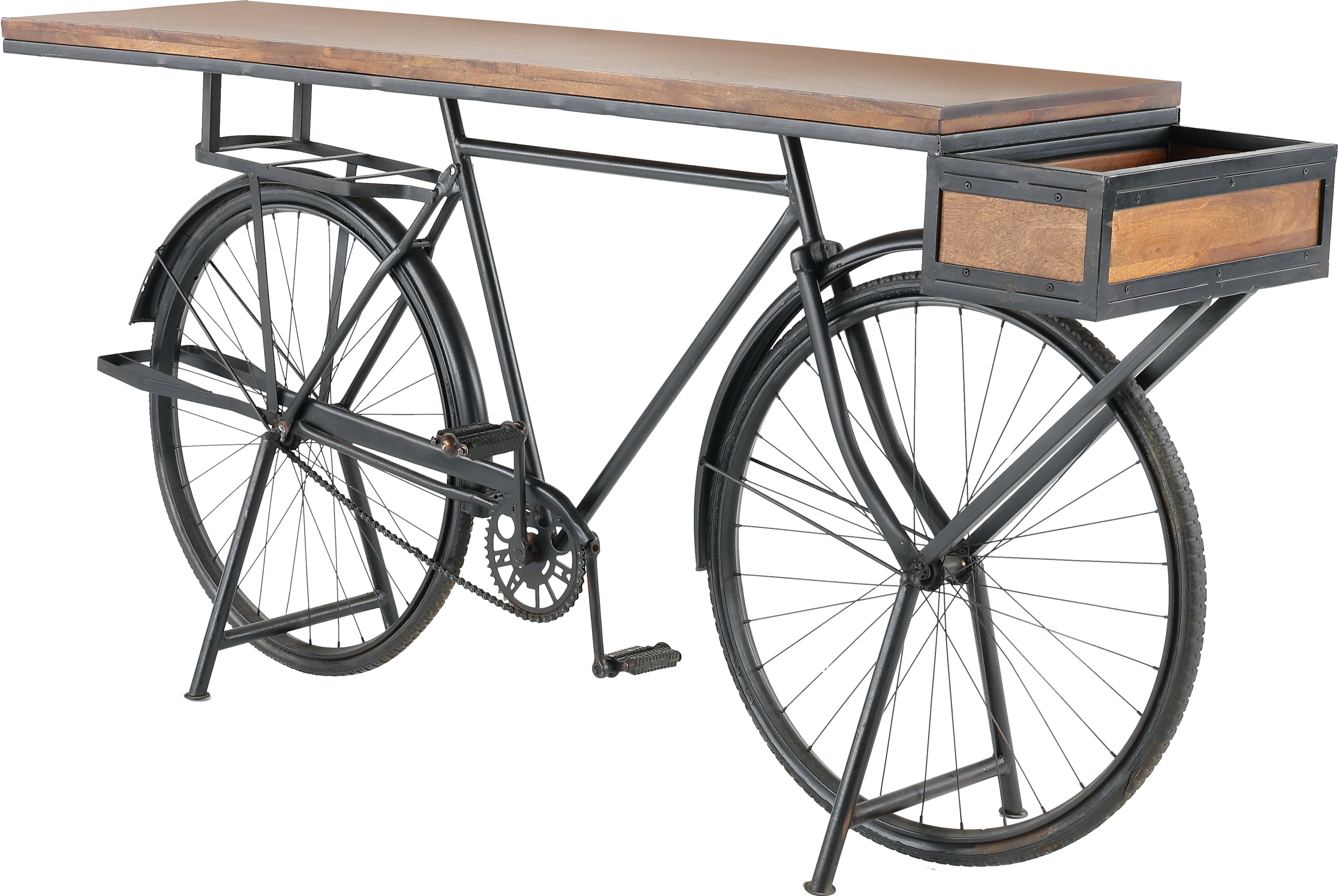 Bicycle Brown and Black Counter Height Dining Table-2