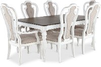 Antique White 7 Piece Dining Set - Magnolia Manor