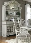 Magnolia Manor Antique White China Cabinet