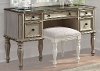 Antique White Traditional Vanity Desk - Magnolia Manor
