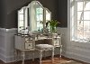 Antique White Traditional 3 Piece Vanity Set - Magnolia Manor