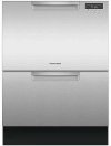 DD24DAX9 Fisher Paykel Double DishDrawer - Stainless Steel
