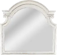 Magnolia Manor Antique White Mirror