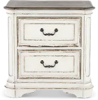 Magnolia Manor Antique White Nightstand