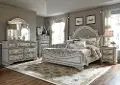 Magnolia Manor Antique White 4 Piece King Bedroom Set
