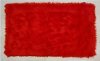 3 x 5 Small Red Shag Rug - Flokati