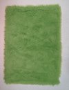 3 x 5 Small Lime Green Shag Rug - Flokati