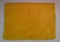 3 x 5 Small Yellow Shag Rug - Flokati