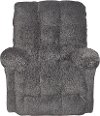 Smoke Gray Power Rocker Recliner - Everlasting-1