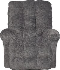 Smoke Gray Power Rocker Recliner - Everlasting