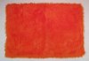3 x 5 Small Orange Shag Rug - Flokati