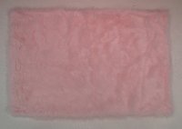3 x 5 Small Light Pink Shag Rug - Flokati