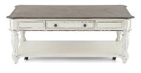Magnolia Manor Antique White Coffee Table-2