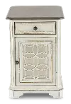 Magnolia Manor Antique White Side Table