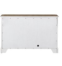 Antique White Sofa Console - Magnolia Manor-3