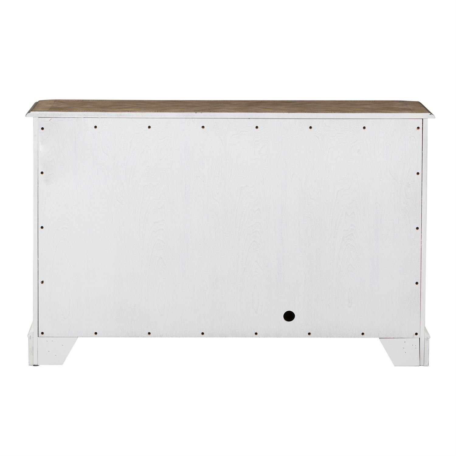 Magnolia Manor Antique White Console Table-3