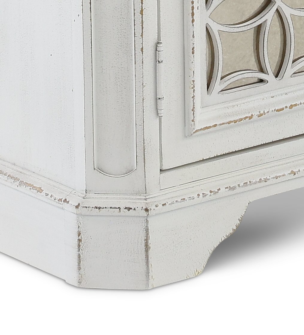 Magnolia Manor Antique White Console Table-5