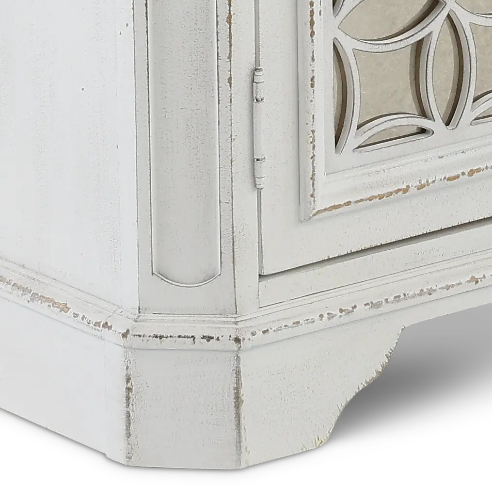 Magnolia Manor Antique White Console Table-5